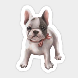 Puppy Frenchie Sticker